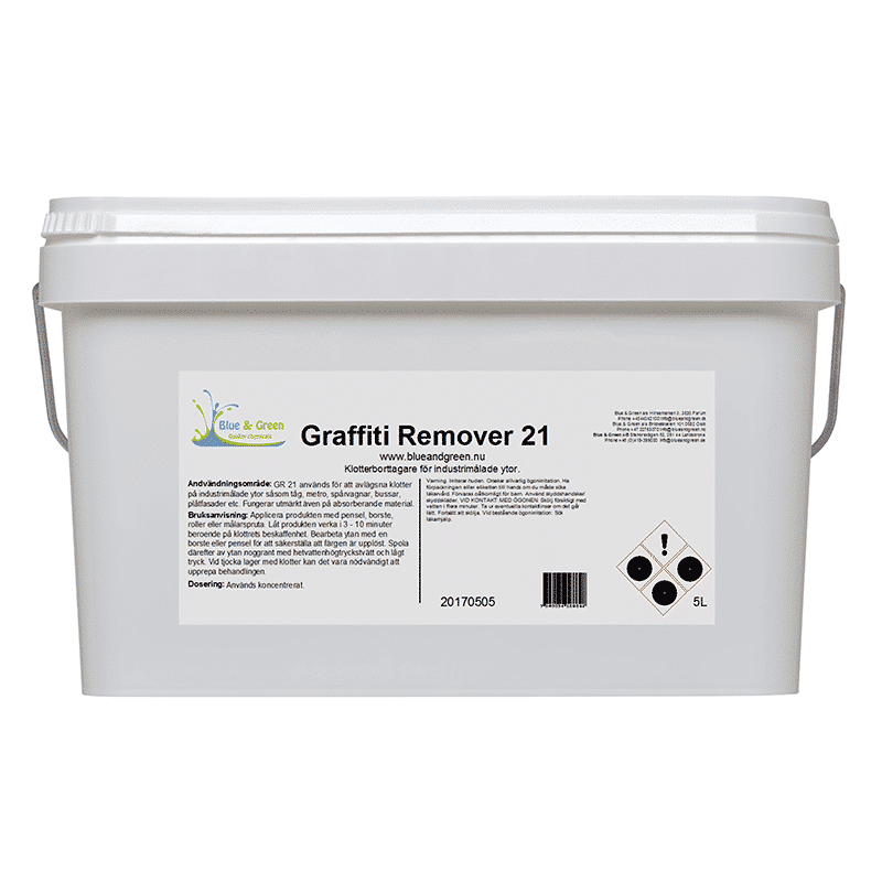 Graffiti Remover 21 Gel 5L